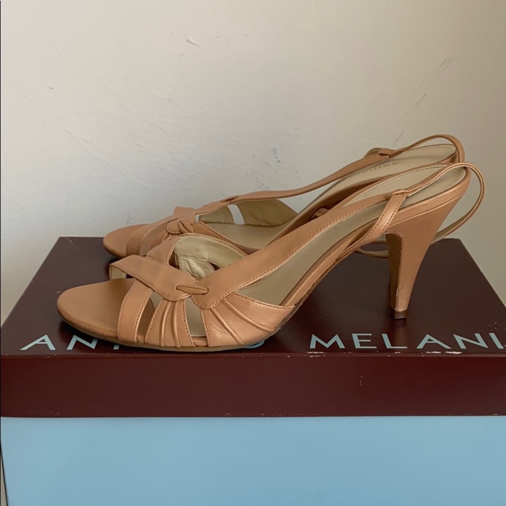 Rose Beige Heels